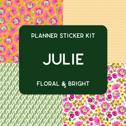 Amplify Planner Stickers | Weekly Kit | Julie