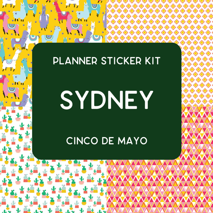 Amplify Planner Stickers | Weekly Kit | Sydney
