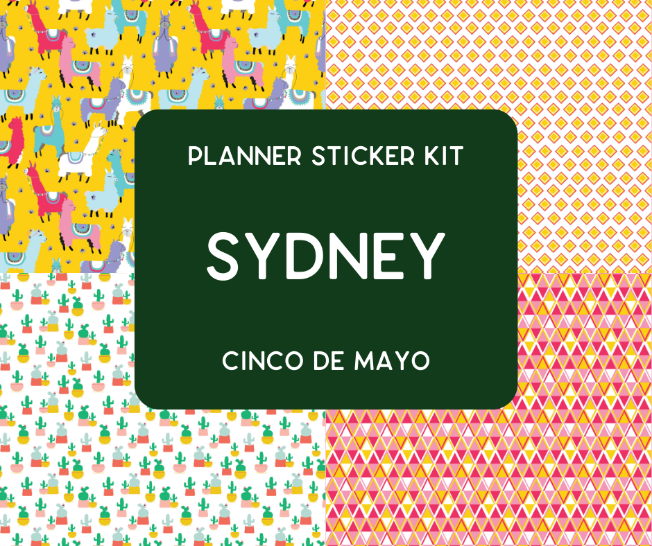 Amplify Planner Stickers | Weekly Kit | Sydney