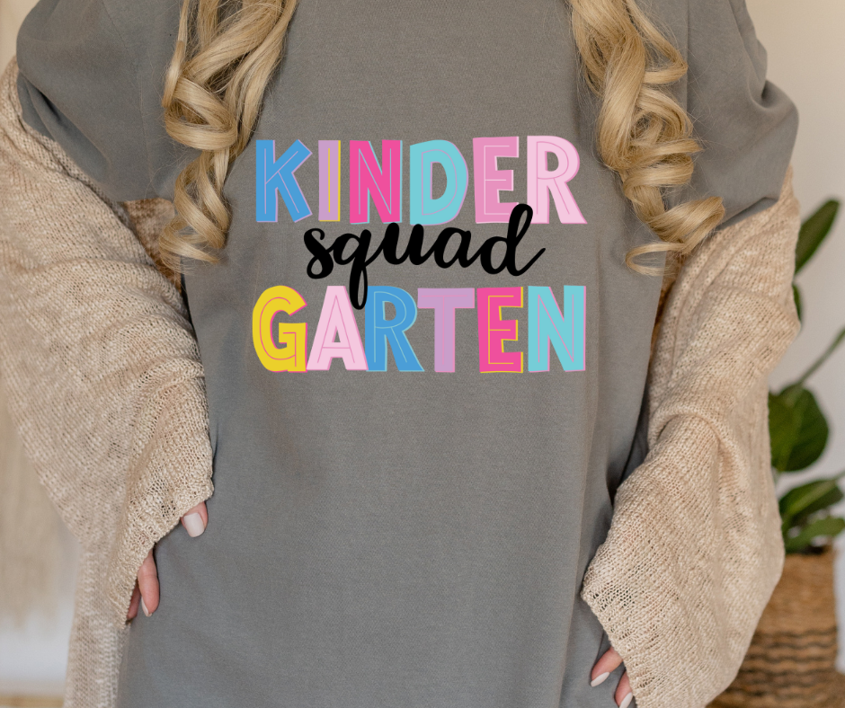 Comfort Colors Tee | Kindergarten Squad [327]