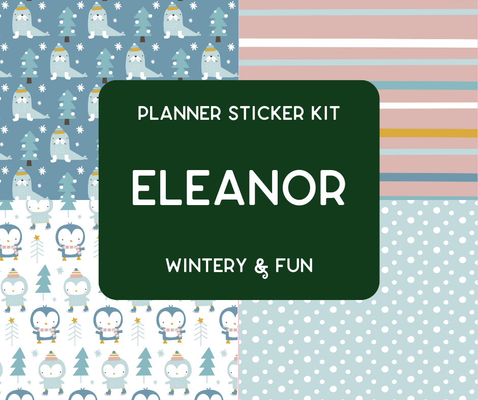 Amplify Planner Stickers | Weekly Kit | Eleanor