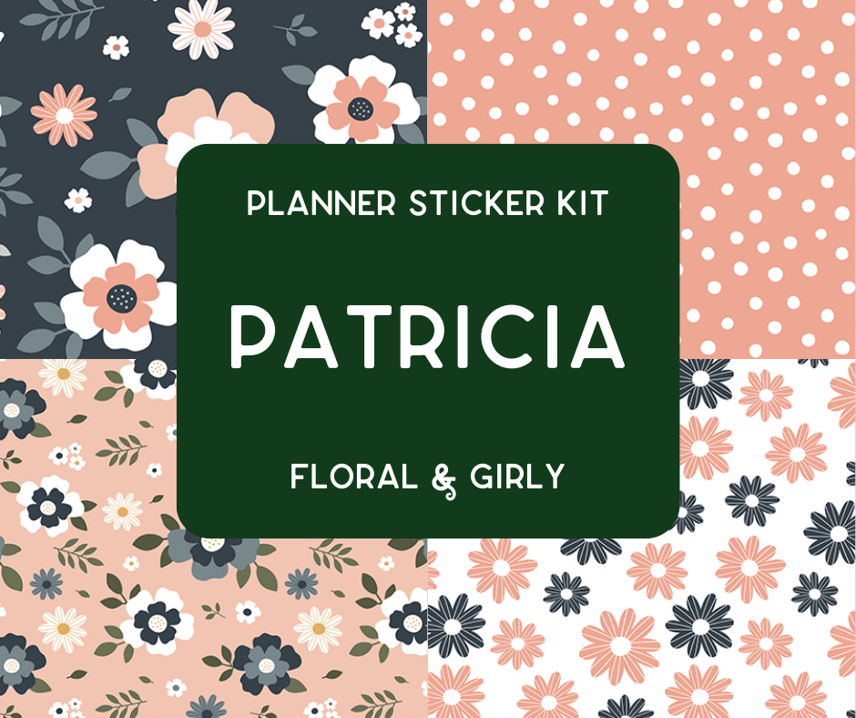 Amplify Planner Stickers | Weekly Kit | Patricia