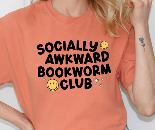 Comfort Colors Tee | Socially Awkward Book Club [630]