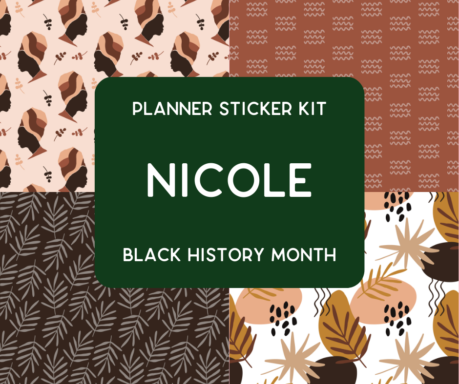 Amplify Planner Stickers | Weekly Kit | Nicole