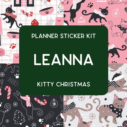 Amplify Planner Stickers | Weekly Kit | Leanna