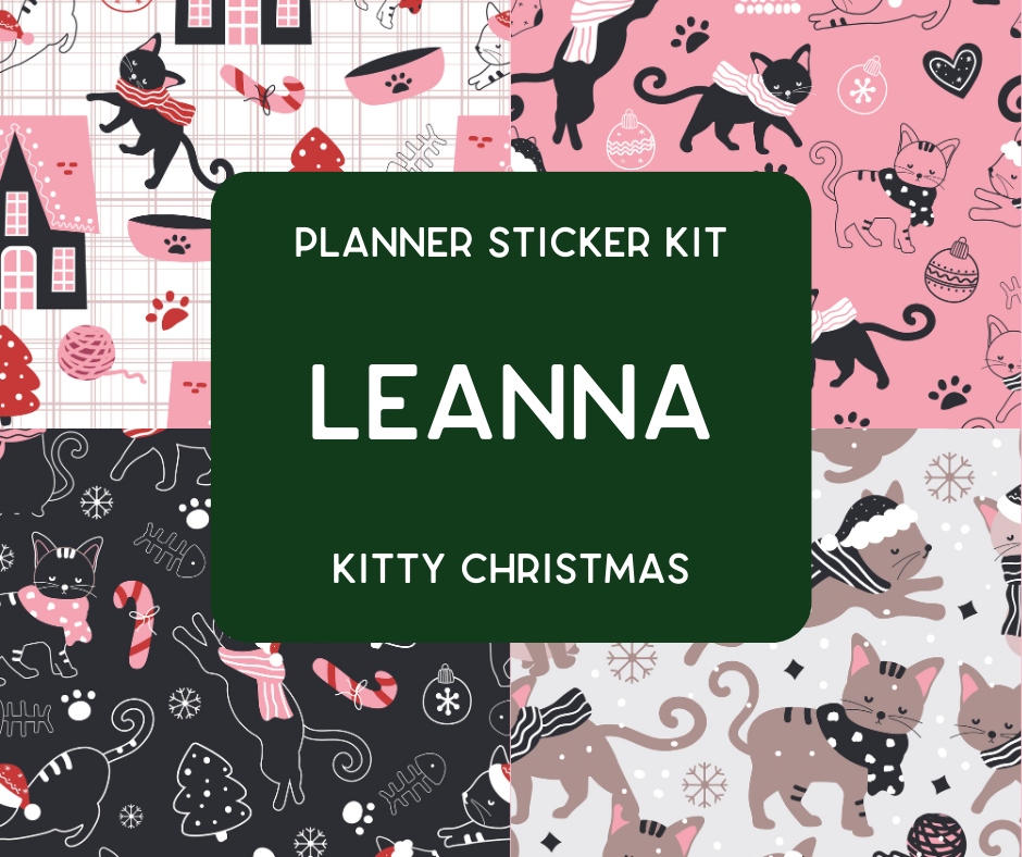 Amplify Planner Stickers | Weekly Kit | Leanna