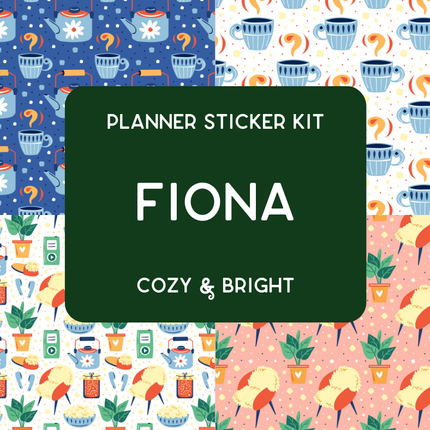 Amplify Planner Stickers | Weekly Kit | Fiona