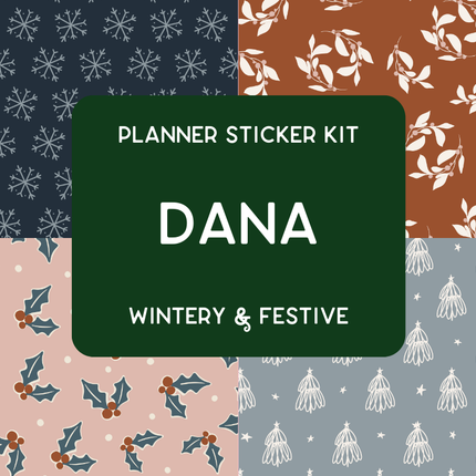 Amplify Planner Stickers | Weekly Kit | Dana