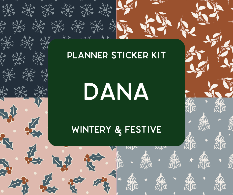 Amplify Planner Stickers | Weekly Kit | Dana