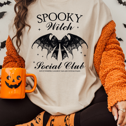 Comfort Colors Tee | Spooky Witches Social Club [403]