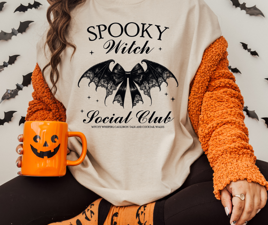 Comfort Colors Tee | Spooky Witches Social Club [403]