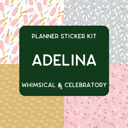 Amplify Planner Stickers | Weekly Kit | Adelina