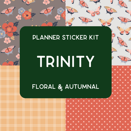 Amplify Planner Stickers | Weekly Kit | Trinity