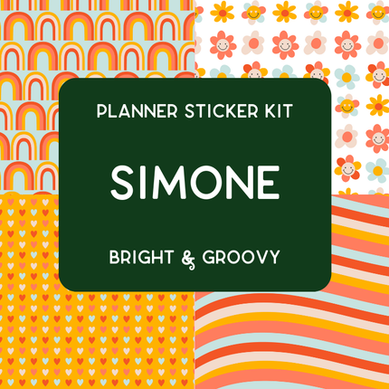 Amplify Planner Stickers | Weekly Kit | Simone