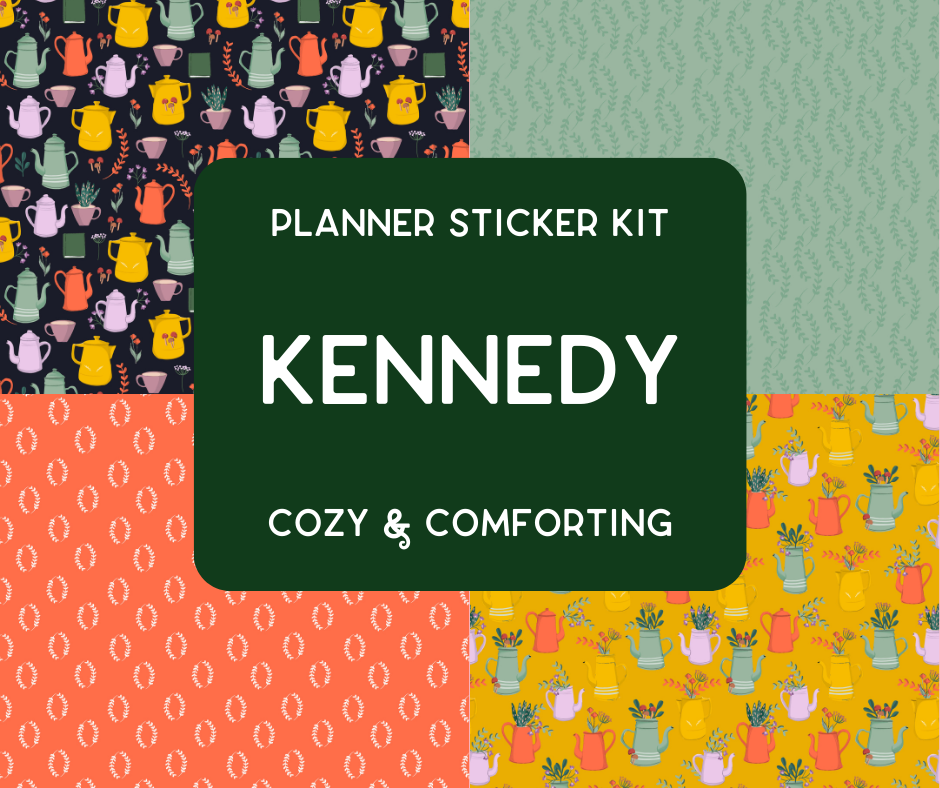 Amplify Planner Stickers | Weekly Kit | Kennedy