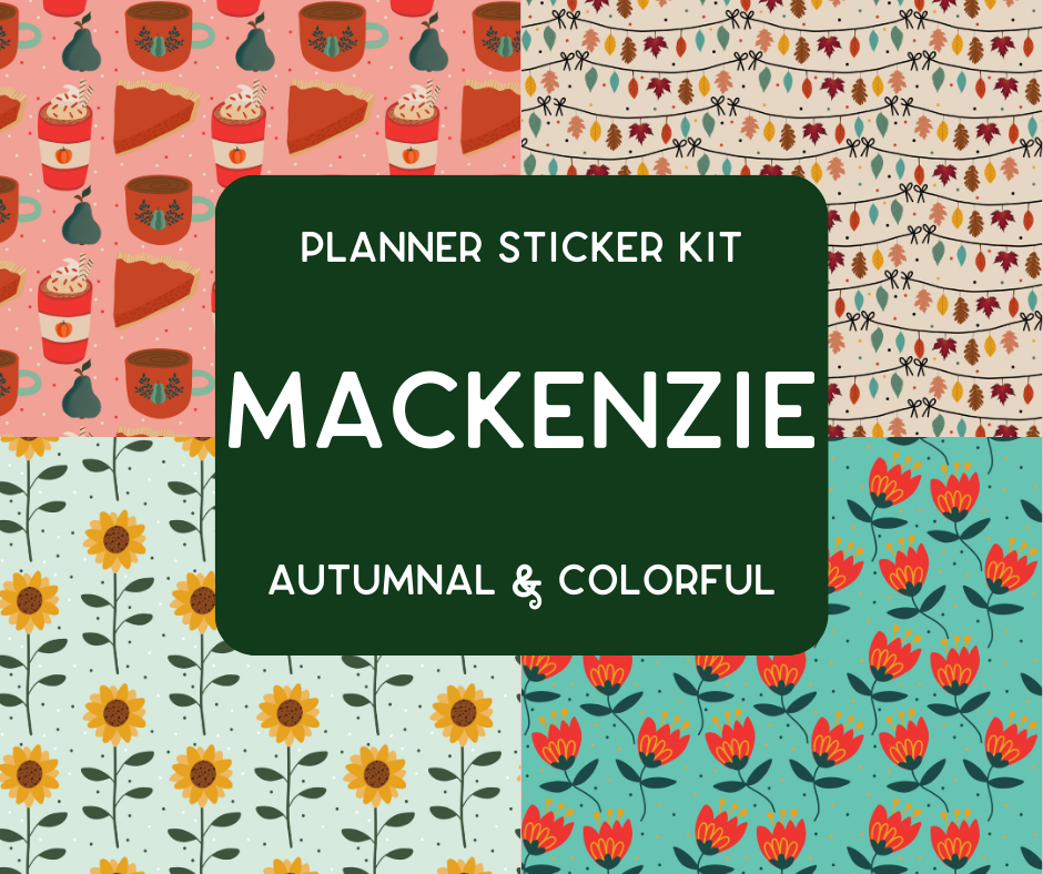 Amplify Planner Stickers | Weekly Kit | Mackenzie