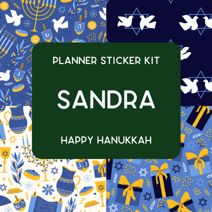 Amplify Planner Stickers | Weekly Kit | Sandra