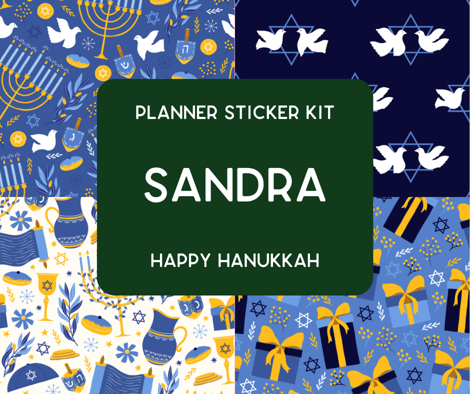 Amplify Planner Stickers | Weekly Kit | Sandra