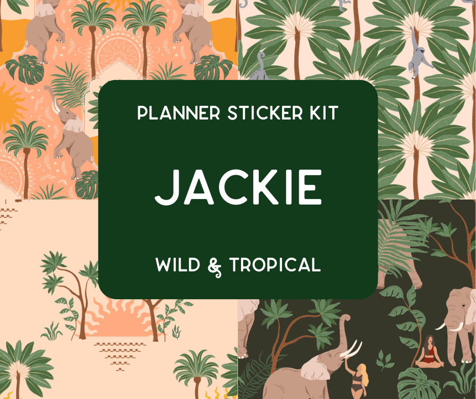 Amplify Planner Stickers | Weekly Kit | Jackie