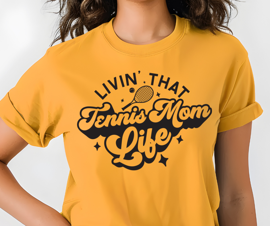 Comfort Colors Tee | Living that Tennis Mom Life [149]