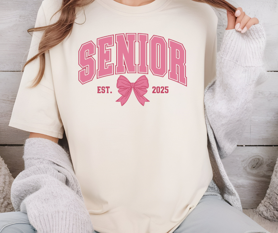 Comfort Colors Tee | Coquette Senior 2025 [577]