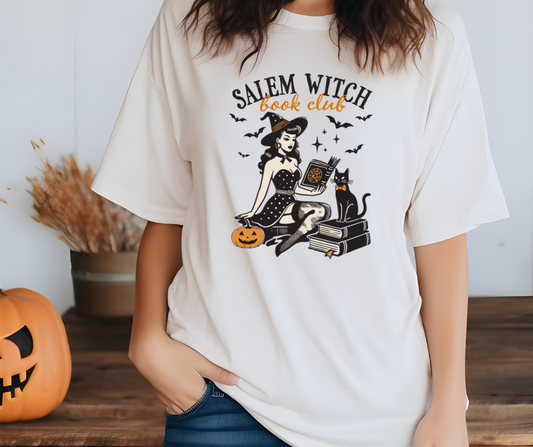 Comfort Colors Tee | Salem Witch Book Club [388]