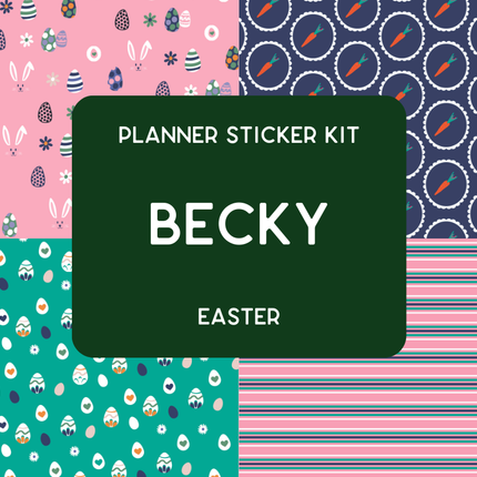 Amplify Planner Stickers | Weekly Kit | Becky