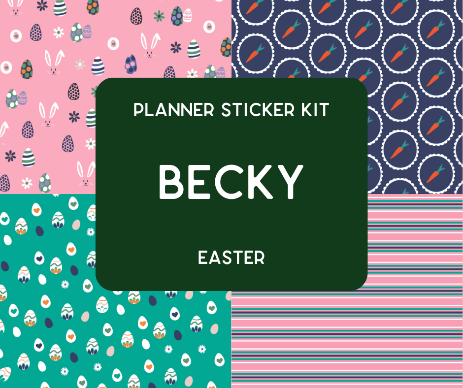 Amplify Planner Stickers | Weekly Kit | Becky