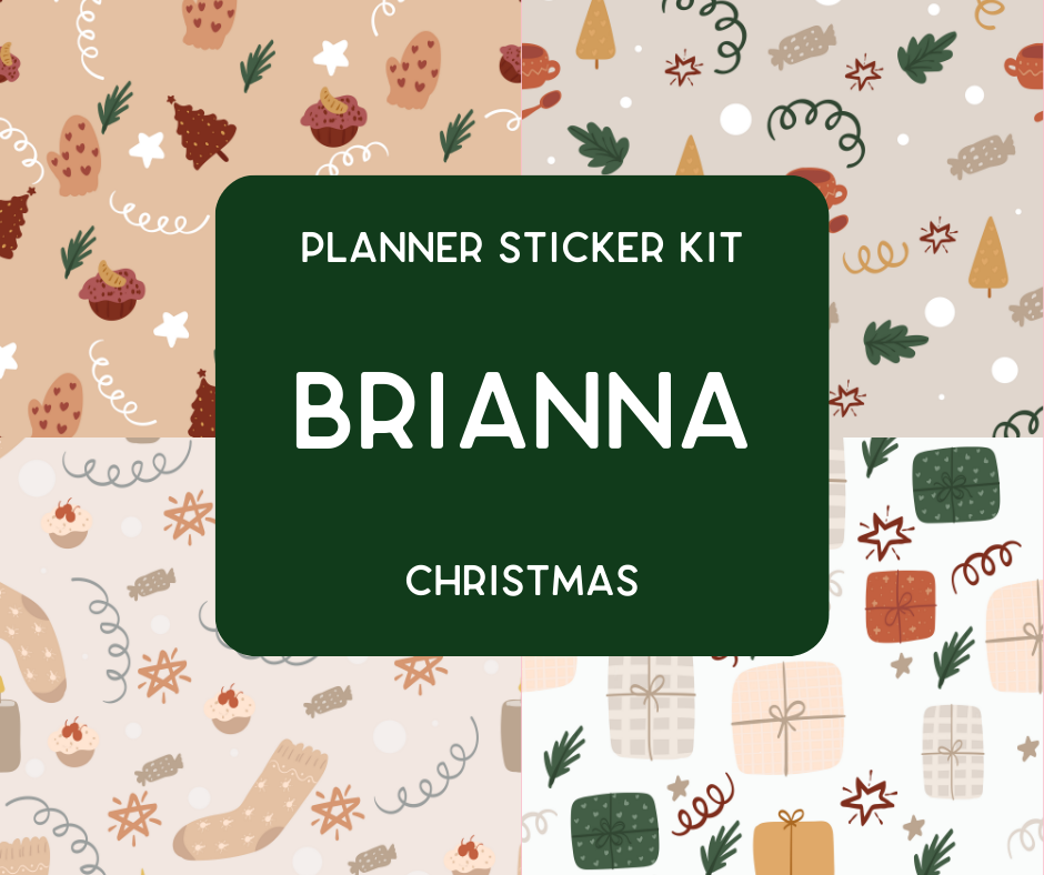 Amplify Planner Stickers | Weekly Kit | Brianna