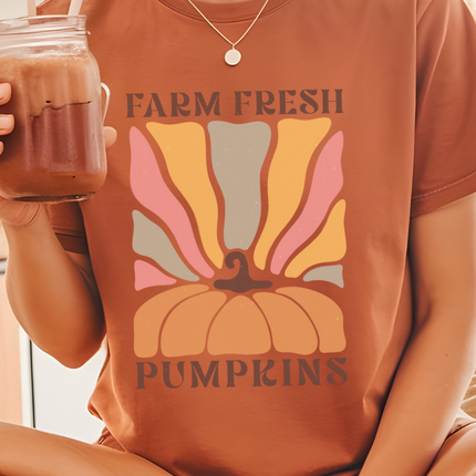 Comfort Colors Tee | Farm Fresh Pumpkins [569]