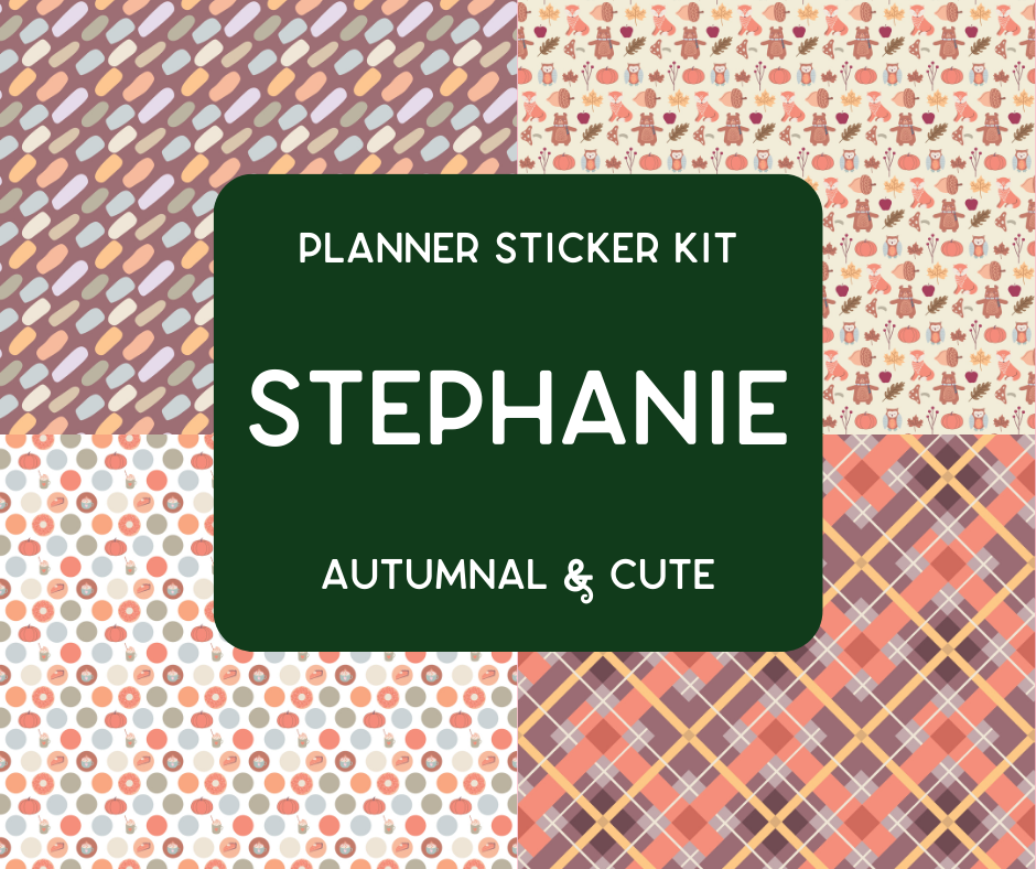 Amplify Planner Stickers | Weekly Kit | Stephanie