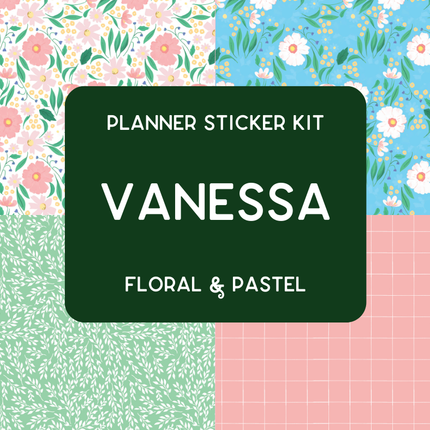 Amplify Planner Stickers | Weekly Kit | Vanessa