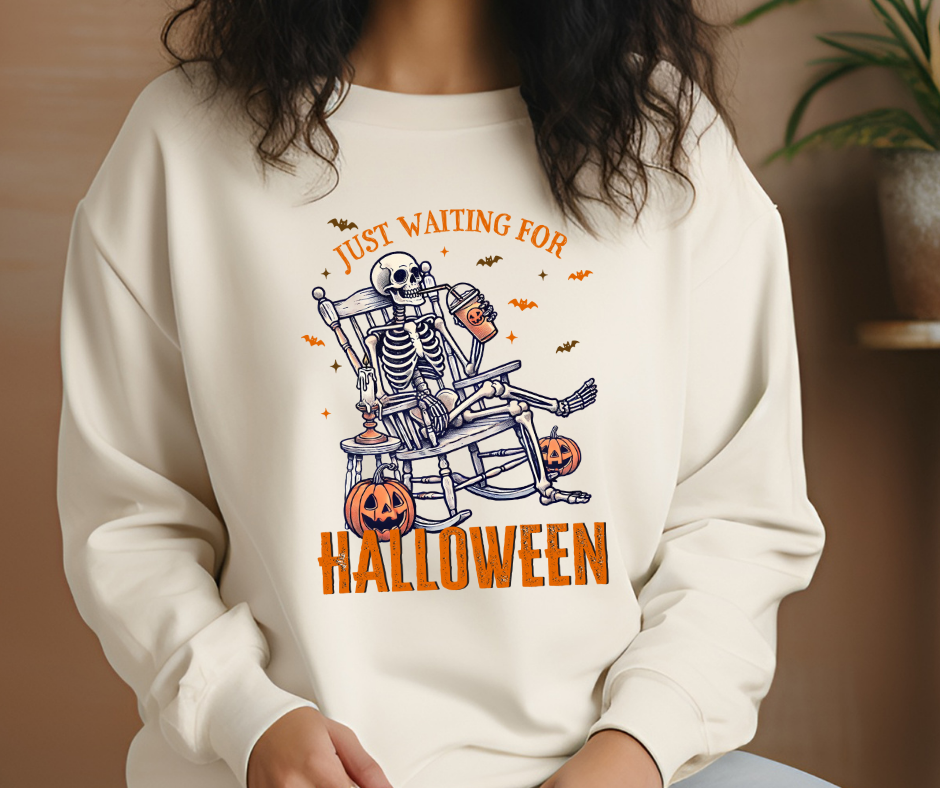 Gildan Crewneck | Waiting for Halloween [485]