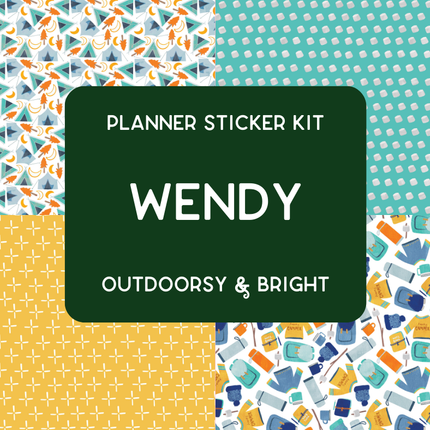 Amplify Planner Stickers | Weekly Kit | Wendy