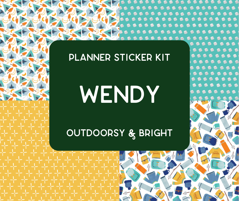 Amplify Planner Stickers | Weekly Kit | Wendy