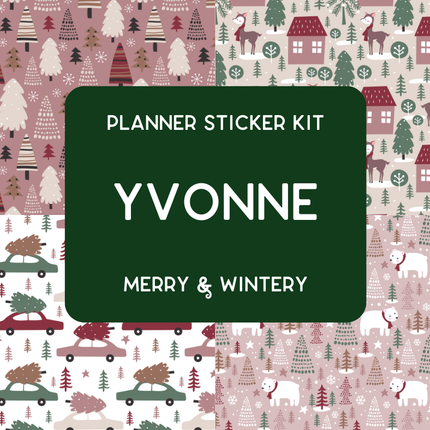 Amplify Planner Stickers | Weekly Kit | Yvonne
