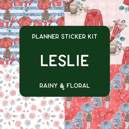 Amplify Planner Stickers | Weekly Kit | Leslie