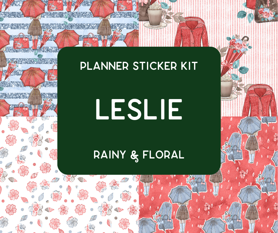 Amplify Planner Stickers | Weekly Kit | Leslie