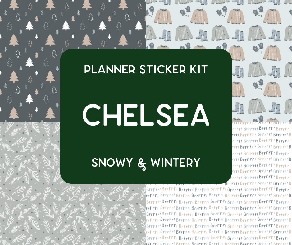 Amplify Planner Stickers | Weekly Kit | Chelsea