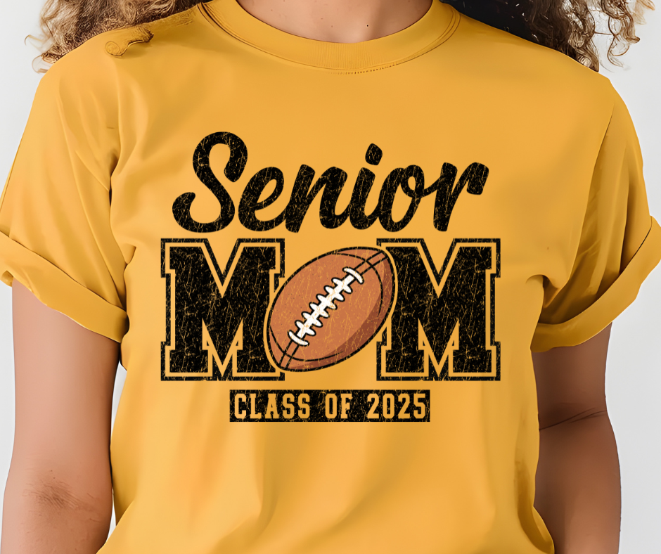 Comfort Colors Tee | Class of 2025 Football Mom [368]