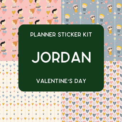 Amplify Planner Stickers | Weekly Kit | Jordan