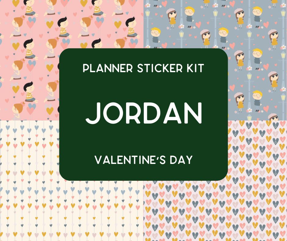 Amplify Planner Stickers | Weekly Kit | Jordan