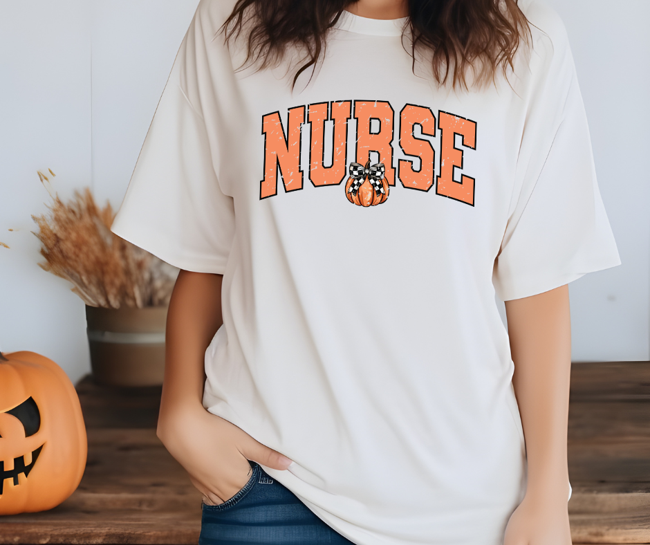 Comfort Colors Tee | Nurse Pumpkin [355]