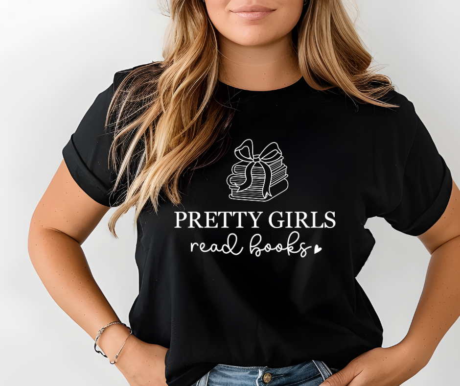 Comfort Colors Tee | Pretty Girls Read Books [125]