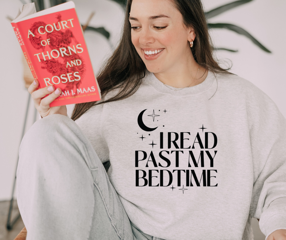 Gildan Crewneck | I Read Past My Bedtime [126]