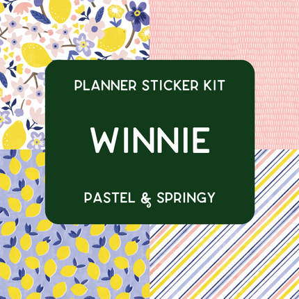 Amplify Planner Stickers | Weekly Kit | Winnie