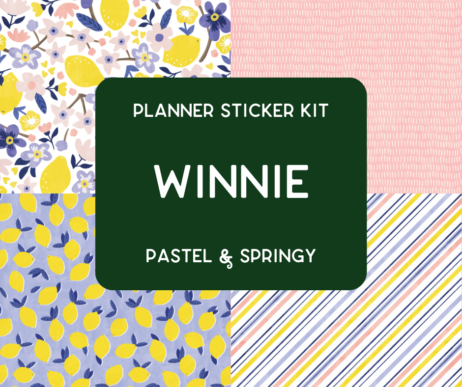 Amplify Planner Stickers | Weekly Kit | Winnie