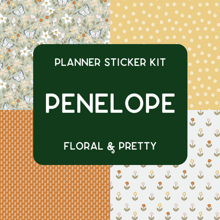 Amplify Planner Stickers | Weekly Kit | Penelope