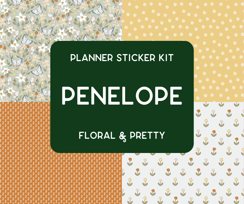 Amplify Planner Stickers | Weekly Kit | Penelope