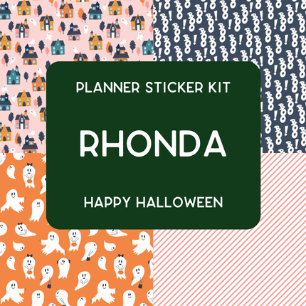 Amplify Planner Stickers | Weekly Kit | Rhonda